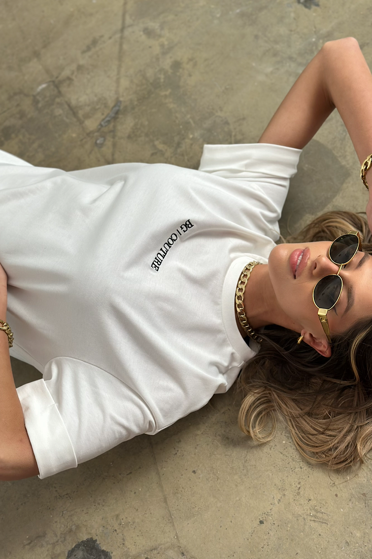 SUKIENKA DAMSKA BG ROCKSTAR | BIAŁY