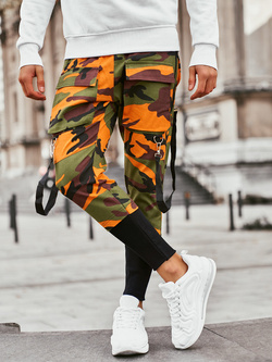 Spodnie męskie joggery moro 11133AOR