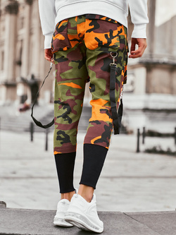 Spodnie męskie joggery moro 11133AOR