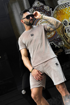 SZORTY MĘSKIE BG ALONSO | BEŻ