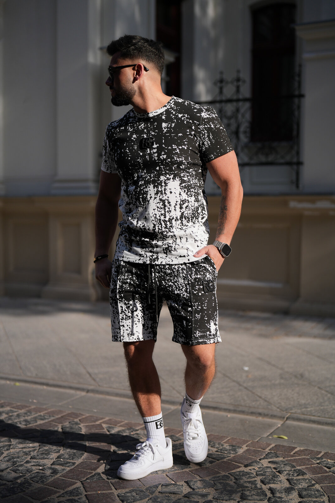 T-SHIRT BG AVATAR | CZARNY