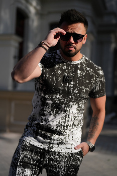 T-SHIRT BG AVATAR | CZARNY