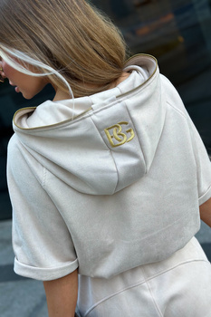 DRES DAMSKI BG SHORT ESSENTIAL | BEŻ