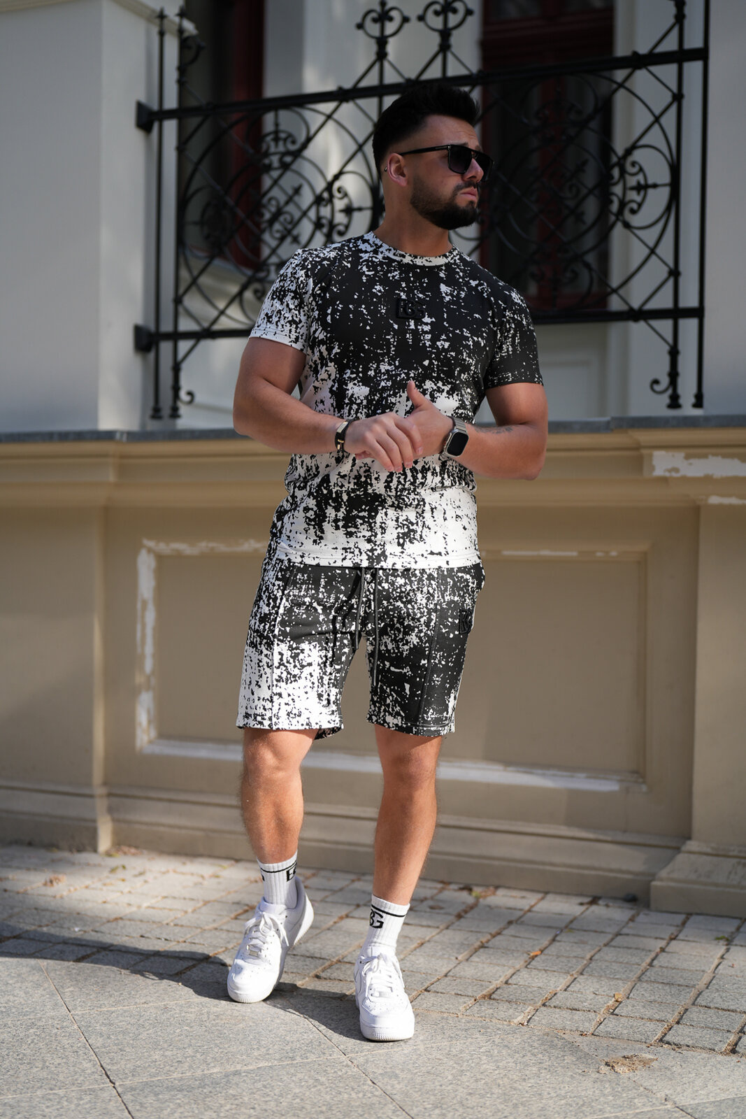 T-SHIRT BG AVATAR | CZARNY